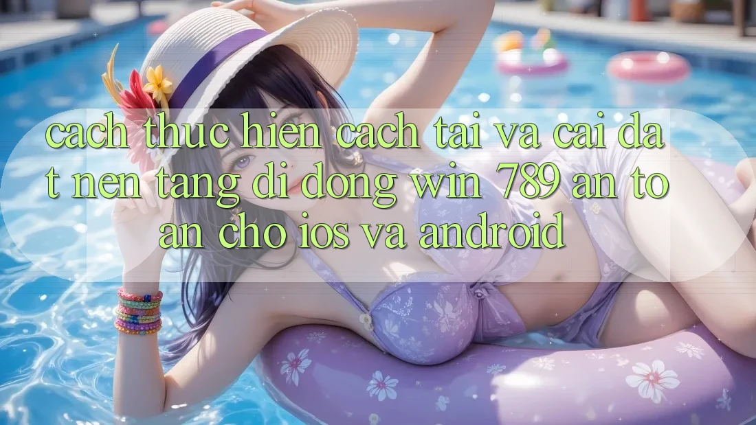 Cách thực hiện Cách Tải Và Cài Đặt Nền tảng di động Win 789 An Toàn Cho iOS Và Android Cách thực hiện Cách Tải Và Cài Đặt Nền tảng di động Win 789 An Toàn Cho iOS Và Android