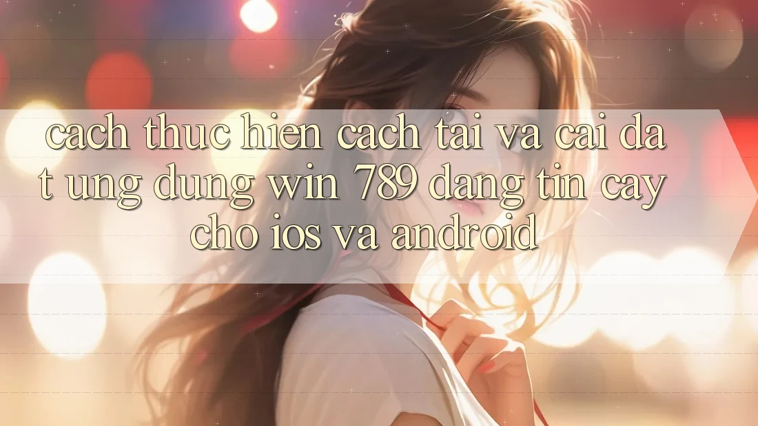 Cách thực hiện Cách Tải Và Cài Đặt Ứng Dụng Win 789 Đáng tin cậy Cho iOS Và Android Cách thực hiện Cách Tải Và Cài Đặt Ứng Dụng Win 789 Đáng tin cậy Cho iOS Và Android