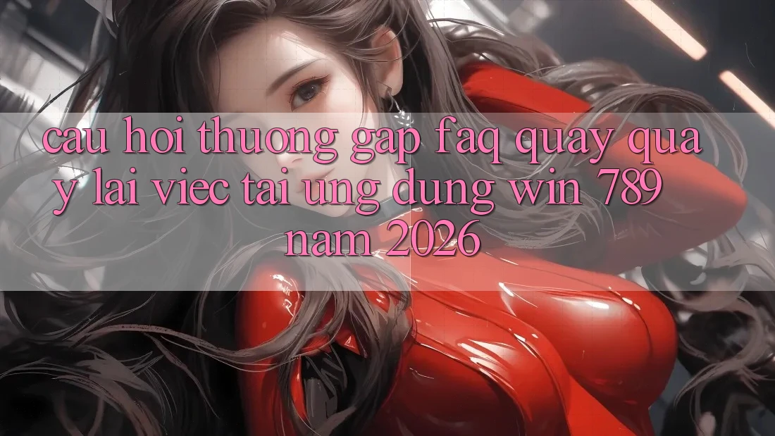 Câu Hỏi Thường Gặp (FAQ) Quay quay lại Việc Tải Ứng Dụng Win 789 Năm 2026 Câu Hỏi Thường Gặp (FAQ) Quay quay lại Việc Tải Ứng Dụng Win 789 Năm 2026