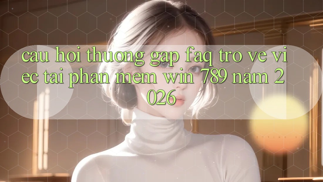 Câu Hỏi Thường Gặp (FAQ) Trở về Việc Tải Phần mềm Win 789 Năm 2026 Câu Hỏi Thường Gặp (FAQ) Trở về Việc Tải Phần mềm Win 789 Năm 2026