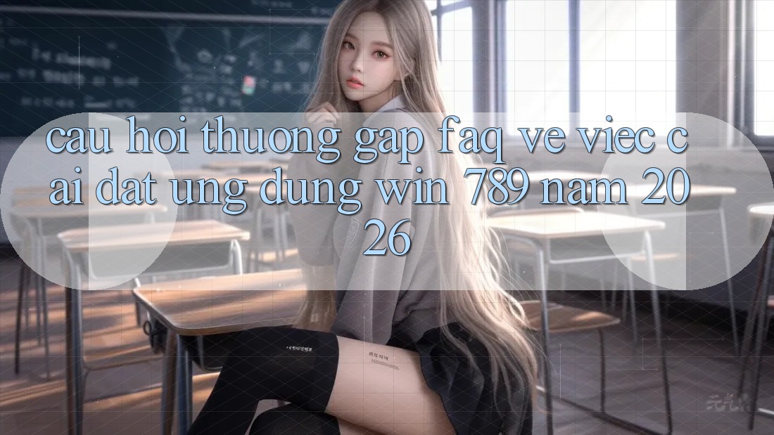 Câu Hỏi Thường Gặp (FAQ) Về Việc Cài đặt Ứng Dụng Win 789 Năm 2026 Câu Hỏi Thường Gặp (FAQ) Về Việc Cài đặt Ứng Dụng Win 789 Năm 2026
