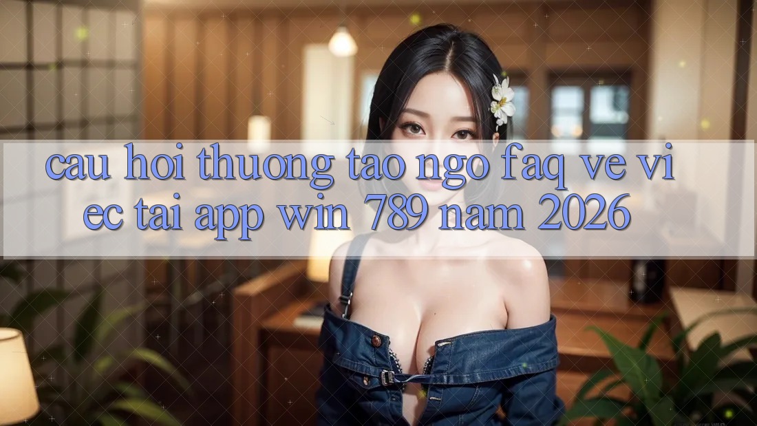 Câu Hỏi Thường Tao ngộ (FAQ) Về Việc Tải App Win 789 Năm 2026 Câu Hỏi Thường Tao ngộ (FAQ) Về Việc Tải App Win 789 Năm 2026