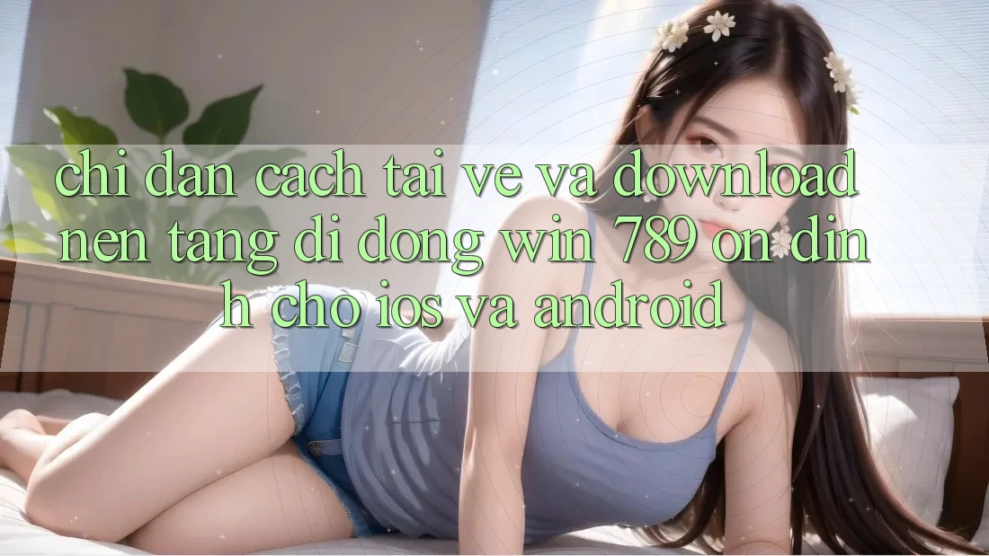 Chỉ dẫn Cách Tải về Và Download Nền tảng di động Win 789 Ổn định Cho iOS Và Android
