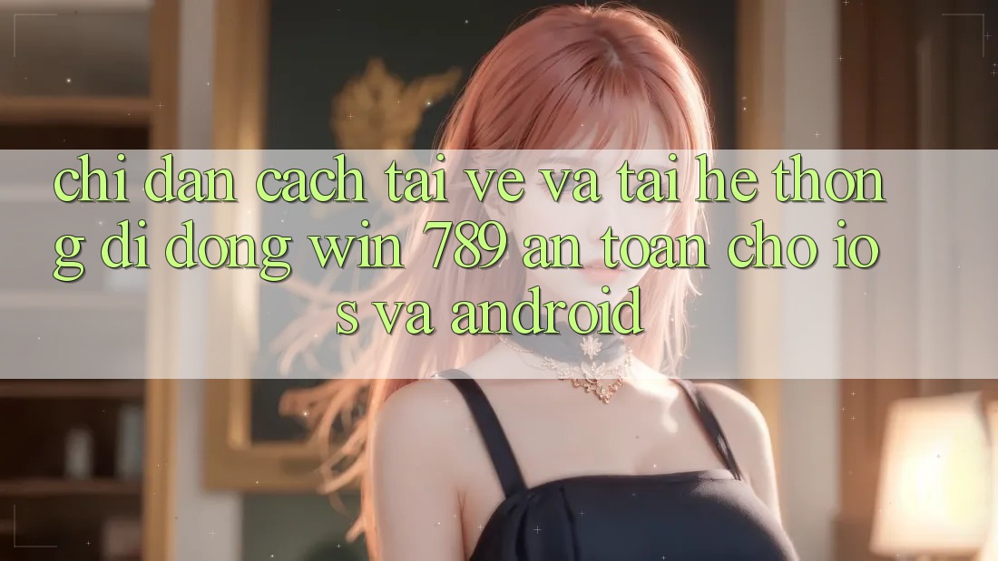 Chỉ dẫn Cách Tải về Và Tải Hệ thống di động Win 789 An Toàn Cho iOS Và Android