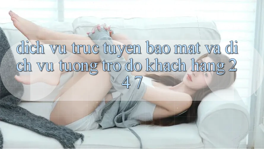Dịch vụ trực tuyến Bảo mật Và Dịch Vụ Tương trợ đỡ Khách Hàng 24/7