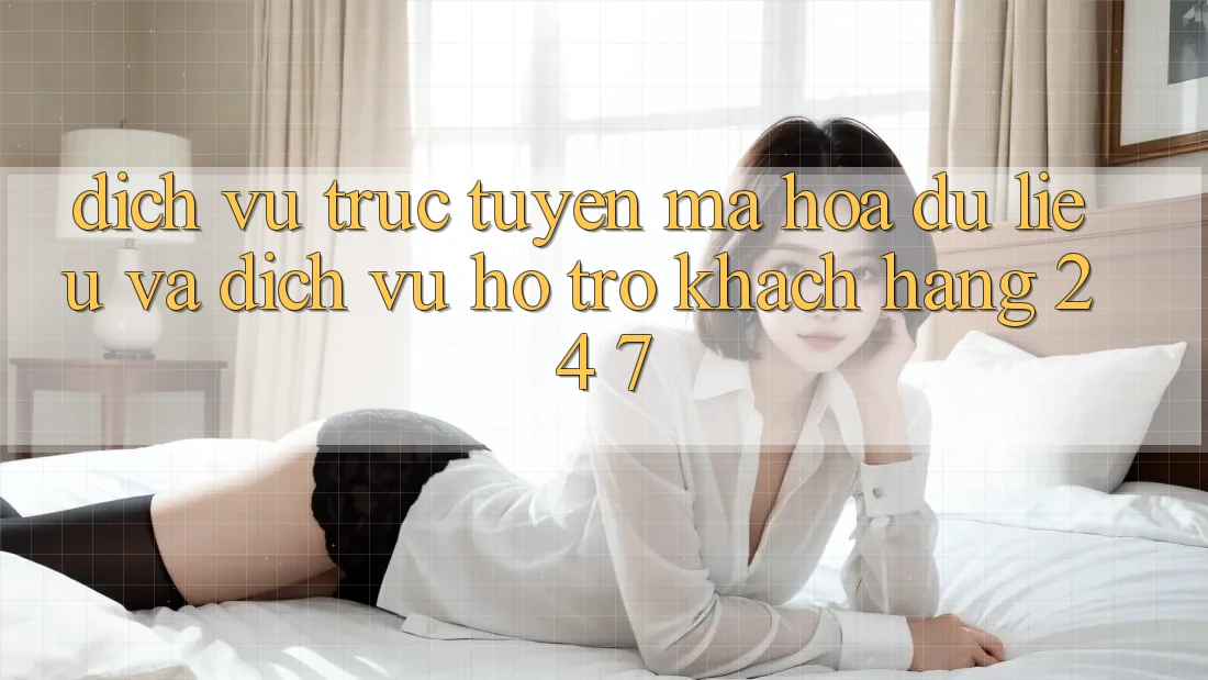 Dịch vụ trực tuyến Mã hóa dữ liệu Và Dịch Vụ Hỗ Trợ Khách Hàng 24/7