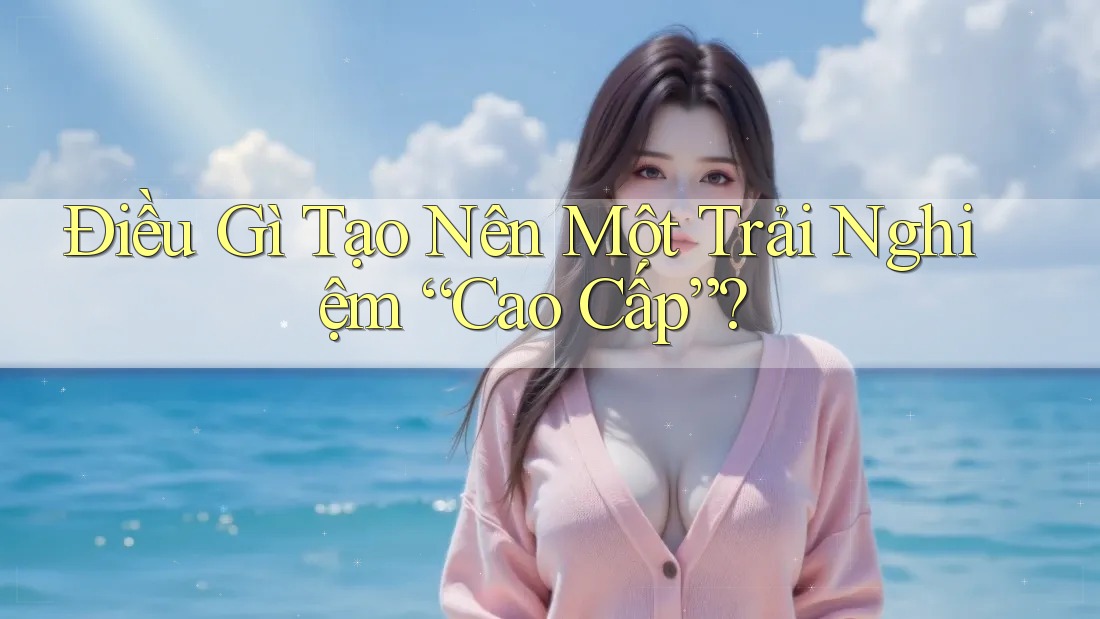 Điều Gì Tạo Nên Một Trải Nghiệm “Cao Cấp”? Điều Gì Tạo Nên Một Trải Nghiệm “Cao Cấp”?