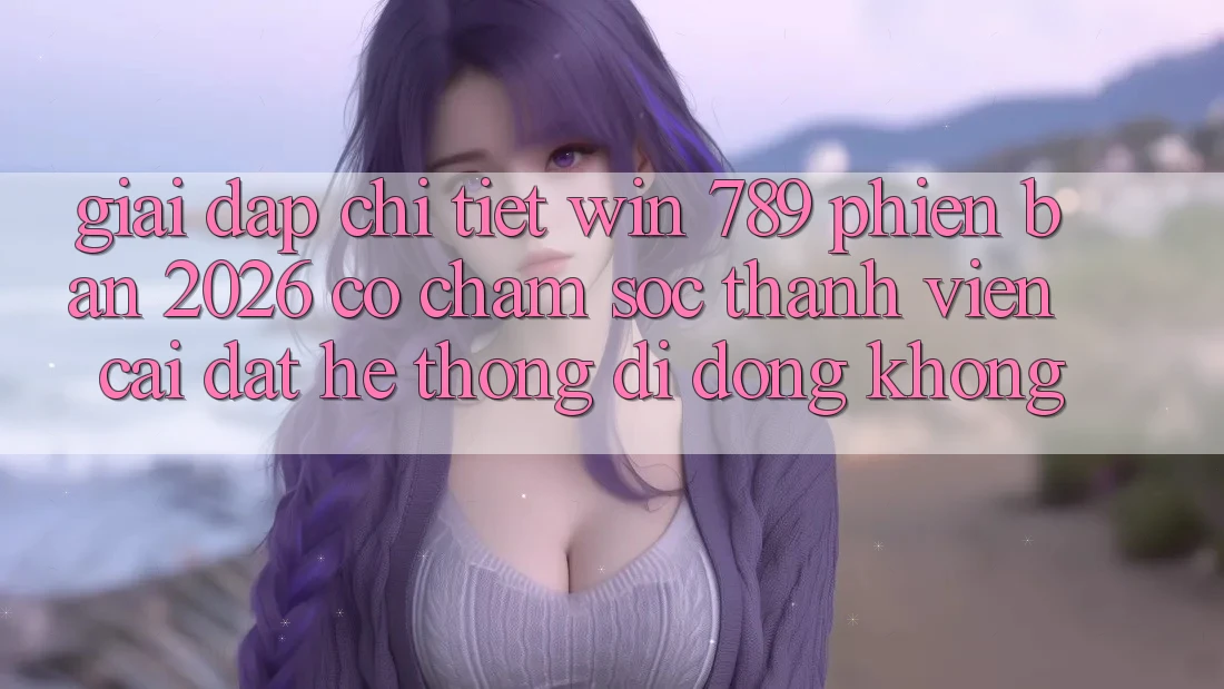 Giải Đáp Chi Tiết: Win 789 Phiên Bản 2026 Có Chăm sóc thành viên Cài đặt Hệ thống di động Không? Giải Đáp Chi Tiết: Win 789 Phiên Bản 2026 Có Chăm sóc thành viên Cài đặt Hệ thống di động Không?
