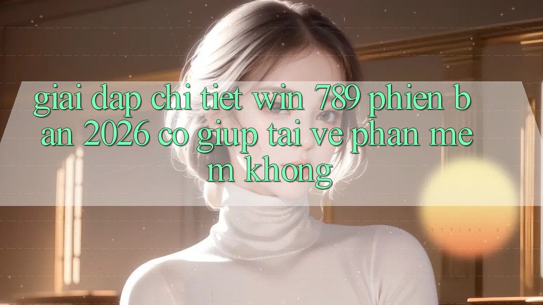 Giải Đáp Chi Tiết: Win 789 Phiên Bản 2026 Có Giúp Tải về Phần mềm Không? Giải Đáp Chi Tiết: Win 789 Phiên Bản 2026 Có Giúp Tải về Phần mềm Không?