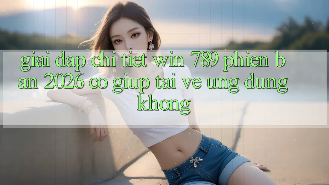 Giải Đáp Chi Tiết: Win 789 Phiên Bản 2026 Có Giúp Tải về Ứng Dụng Không? Giải Đáp Chi Tiết: Win 789 Phiên Bản 2026 Có Giúp Tải về Ứng Dụng Không?
