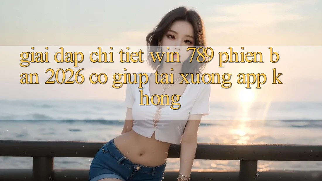 Giải Đáp Chi Tiết: Win 789 Phiên Bản 2026 Có Giúp Tải xuống App Không? Giải Đáp Chi Tiết: Win 789 Phiên Bản 2026 Có Giúp Tải xuống App Không?