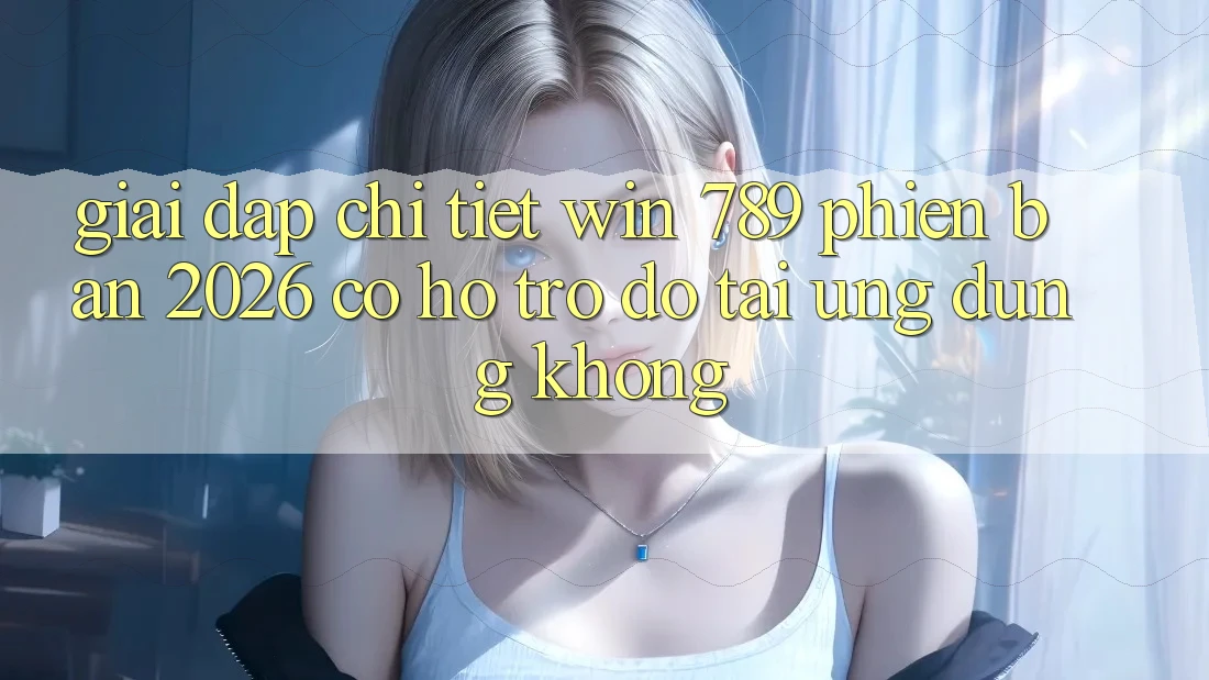 Giải Đáp Chi Tiết: Win 789 Phiên Bản 2026 Có Hỗ trợ đỡ Tải Ứng Dụng Không? Giải Đáp Chi Tiết: Win 789 Phiên Bản 2026 Có Hỗ trợ đỡ Tải Ứng Dụng Không?