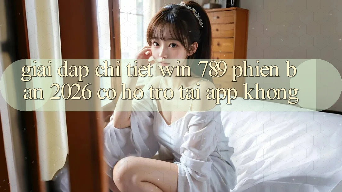 Giải Đáp Chi Tiết: Win 789 Phiên Bản 2026 Có Hỗ trợ Tải App Không? Giải Đáp Chi Tiết: Win 789 Phiên Bản 2026 Có Hỗ trợ Tải App Không?