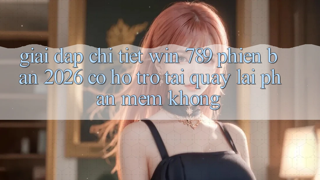 Giải Đáp Chi Tiết: Win 789 Phiên Bản 2026 Có Hỗ Trợ Tải quay lại Phần mềm Không?