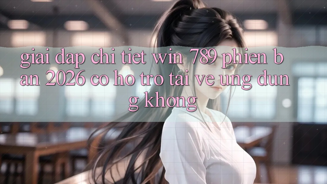 Giải Đáp Chi Tiết: Win 789 Phiên Bản 2026 Có Hỗ Trợ Tải về Ứng Dụng Không?