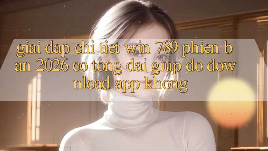 Giải Đáp Chi Tiết: Win 789 Phiên Bản 2026 Có Tổng đài giúp đỡ Download App Không? Giải Đáp Chi Tiết: Win 789 Phiên Bản 2026 Có Tổng đài giúp đỡ Download App Không?