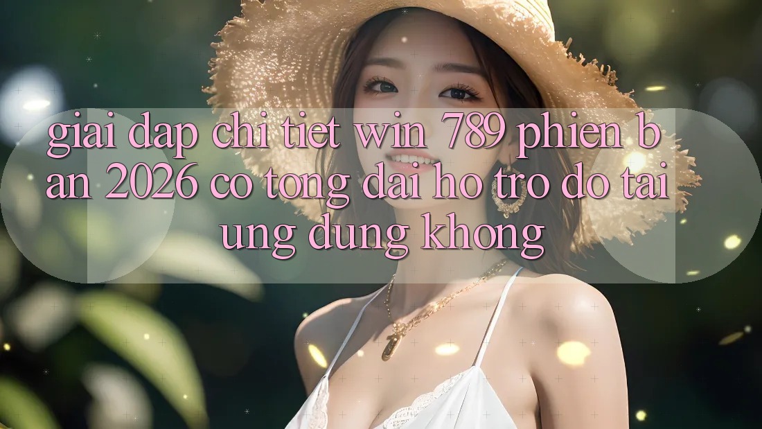 Giải Đáp Chi Tiết: Win 789 Phiên Bản 2026 Có Tổng đài hỗ trợ đỡ Tải Ứng Dụng Không? Giải Đáp Chi Tiết: Win 789 Phiên Bản 2026 Có Tổng đài hỗ trợ đỡ Tải Ứng Dụng Không?