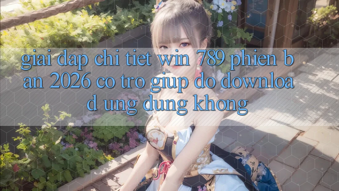 Giải Đáp Chi Tiết: Win 789 Phiên Bản 2026 Có Trợ giúp đỡ Download Ứng Dụng Không?