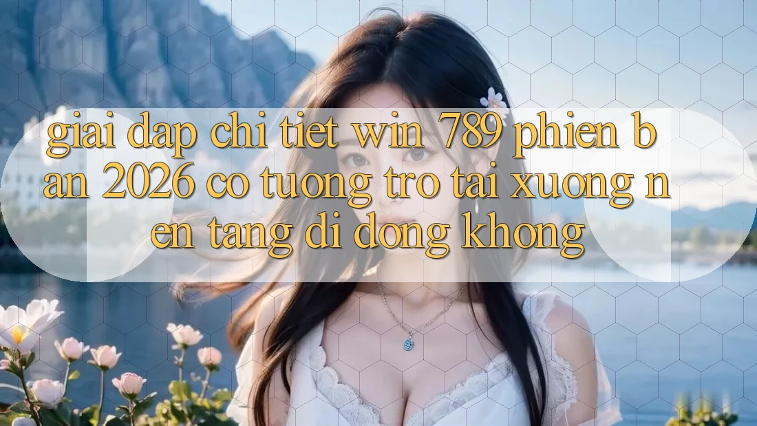 Giải Đáp Chi Tiết: Win 789 Phiên Bản 2026 Có Tương trợ Tải xuống Nền tảng di động Không?