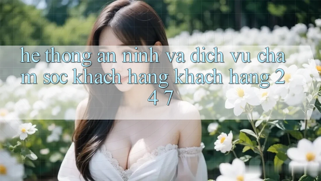 Hệ Thống An ninh Và Dịch Vụ Chăm sóc khách hàng Khách Hàng 24/7