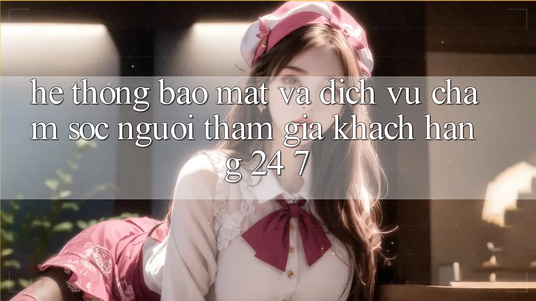 Hệ Thống Bảo Mật Và Dịch Vụ Chăm sóc người tham gia Khách Hàng 24/7