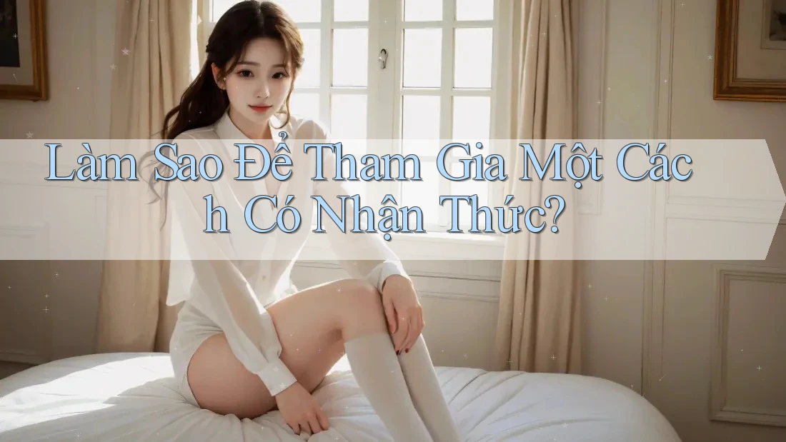 Làm Sao Để Tham Gia Một Cách Có Nhận Thức? Làm Sao Để Tham Gia Một Cách Có Nhận Thức?