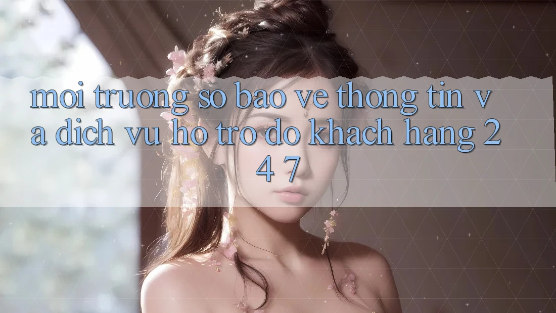 Môi trường số Bảo vệ thông tin Và Dịch Vụ Hỗ trợ đỡ Khách Hàng 24/7 Môi trường số Bảo vệ thông tin Và Dịch Vụ Hỗ trợ đỡ Khách Hàng 24/7