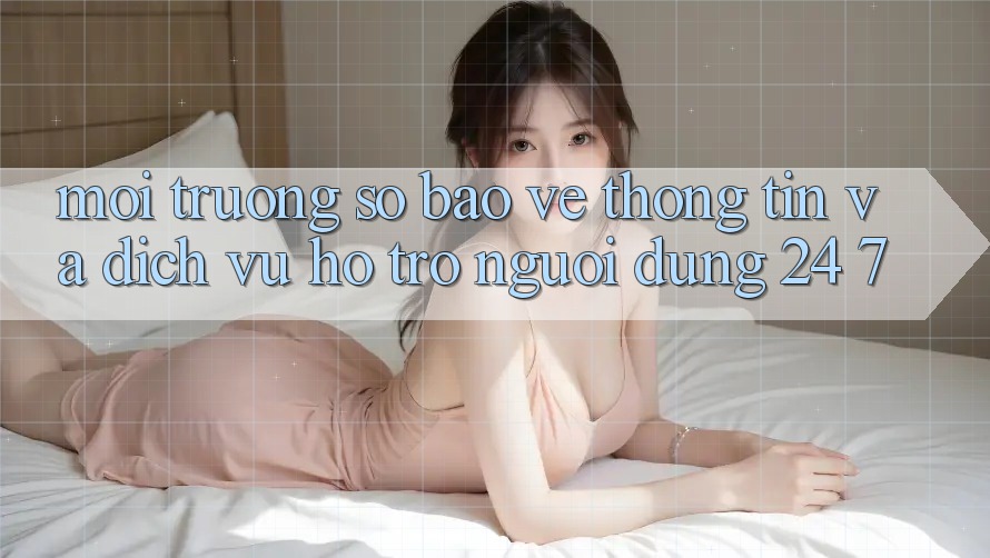 Môi trường số Bảo vệ thông tin Và Dịch Vụ Hỗ Trợ Người dùng 24/7 Môi trường số Bảo vệ thông tin Và Dịch Vụ Hỗ Trợ Người dùng 24/7