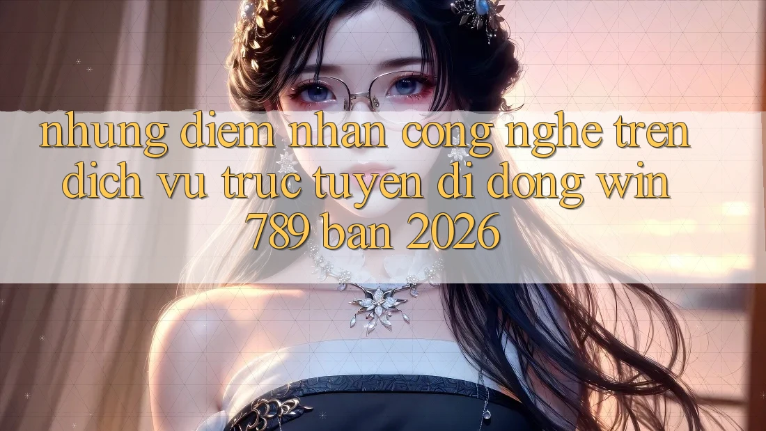 Những Điểm Nhấn Công Nghệ Trên Dịch vụ trực tuyến di động Win 789 Bản 2026 Những Điểm Nhấn Công Nghệ Trên Dịch vụ trực tuyến di động Win 789 Bản 2026