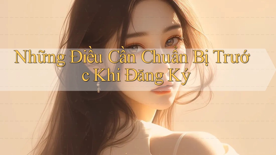 Những Điều Cần Chuẩn Bị Trước Khi Đăng Ký
