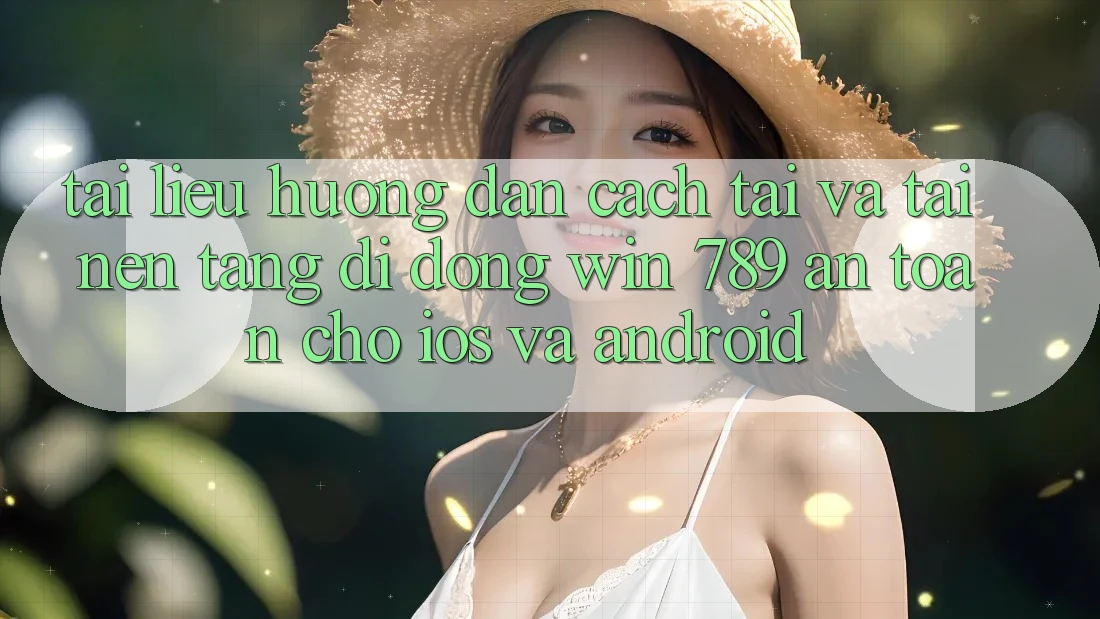 Tài liệu hướng dẫn Cách Tải Và Tải Nền tảng di động Win 789 An Toàn Cho iOS Và Android Tài liệu hướng dẫn Cách Tải Và Tải Nền tảng di động Win 789 An Toàn Cho iOS Và Android
