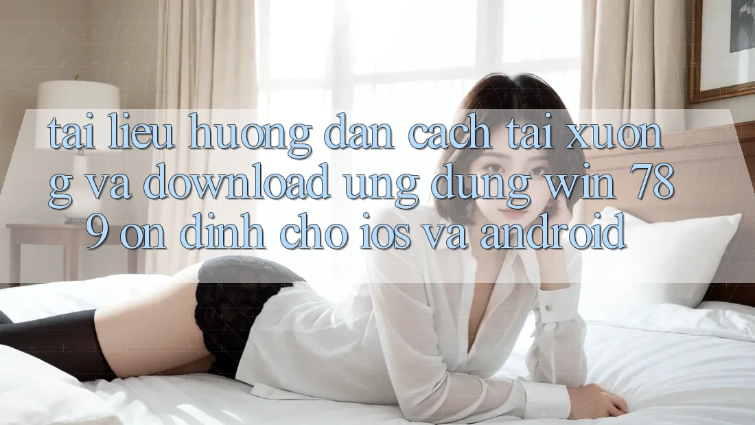 Tài liệu hướng dẫn Cách Tải xuống Và Download Ứng Dụng Win 789 Ổn định Cho iOS Và Android