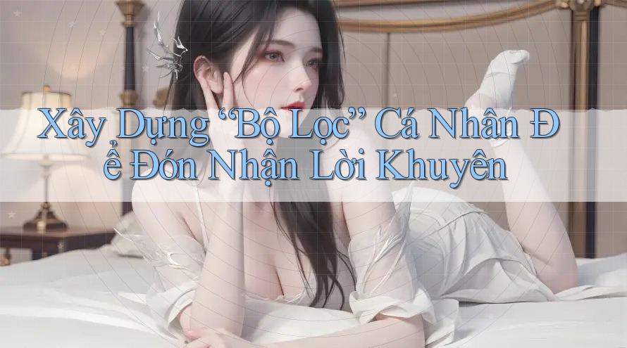 Xây Dựng “Bộ Lọc” Cá Nhân Để Đón Nhận Lời Khuyên Xây Dựng “Bộ Lọc” Cá Nhân Để Đón Nhận Lời Khuyên